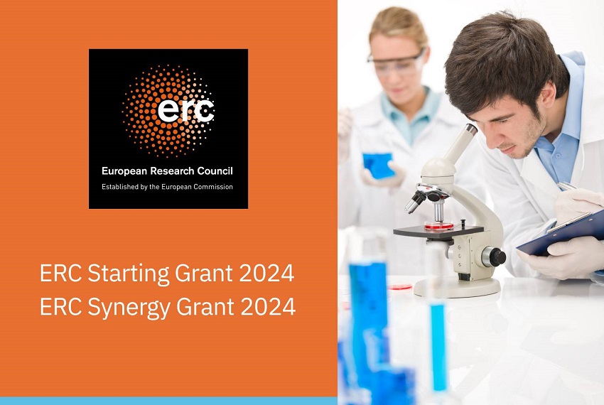 Otwarte konkursy ERC Starting Grant 2024 oraz ERC Synergy Grant 2024